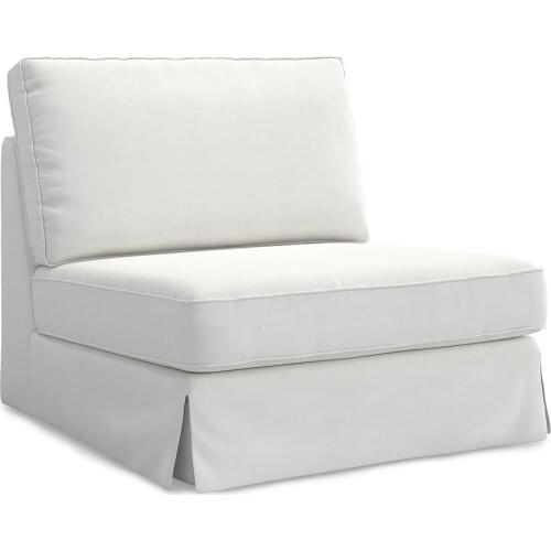 Kivik 1 Seater Long Skirt Sofa Cover
