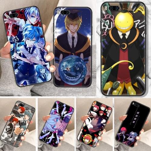 Assassination Classroom Anime Phone Case For Xiaomi Mi Note 8 9 10 11 9T 10T A3 Lite Pro Ultra black pretty Etui painting