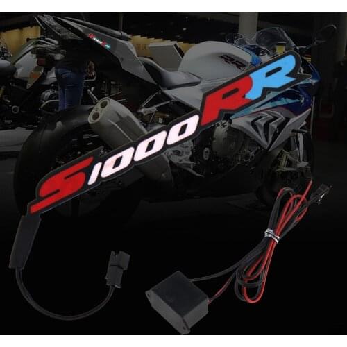 For BMW S1000RR S1000 RR HP4 S1000R Motorcycle Light LED DIY Reflective EL Cold Light Sticker
