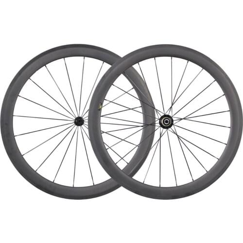 Hot sale 50mm clincher carbon wheels ICAN bike wheel R13 hubs road bike wheels SP-50C