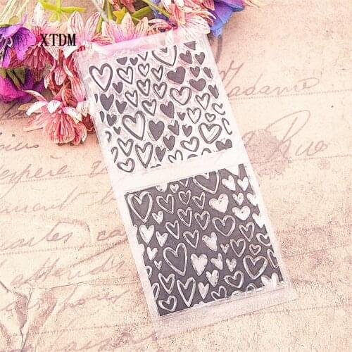 Hot selling Love transparent clear stamp / silicone seal roller stamp DIY scrapbook album / card production