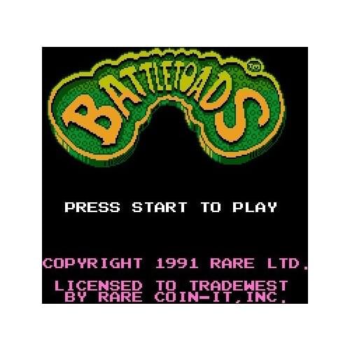 Battletoads Free Region For 72 Pins 8 Bit Game Player