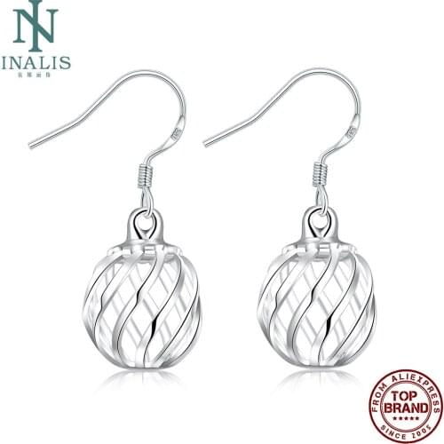 INALIS Fashion Silver-plated Earrings Creative Lantern Earrings For Women Hot Sale Romantic Anniversary Girlfriend Gift 2021
