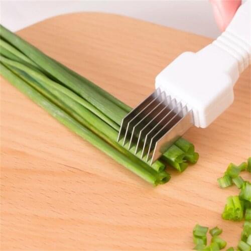 Vegetable Chilli Chopper Scallion Cutting Shred Tool Knife Pepper Graters Creative Onion Slicer Shredder Garlic Crusher Cutter