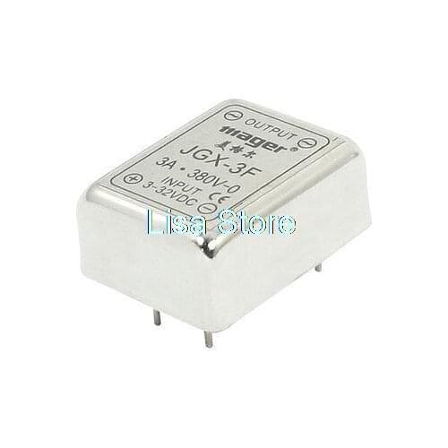 JGX-3F DC/AC Single Phase 4-Pin PCB Solid State Relay 380V 3A Output