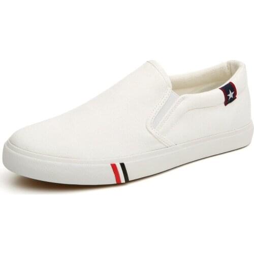 Skateboarding Shoes Woman Flat Canvas Shoes Vulcanized Shoes Vogue Tide White Korean Students Vulcanized Shoes Loves Travel