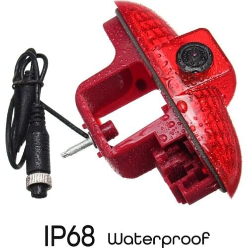 New Arrival 12V 170 Degree Car Brake Light Reverse Parking Camera Waterproof Backup Rear View Cameras For R-enault Trafic 01-14