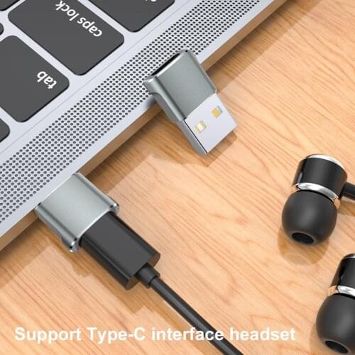 Aluminum Alloy Type-c Female to USB 3.1 Male Converter Adapter for Phone/Laptop Converter