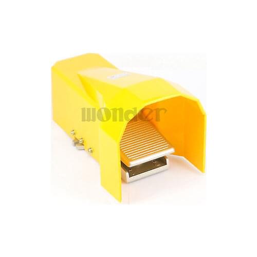 4F210-08G Pneumatic Foot Pedal Valve 1/4" Ports 5 Way 2 Position With Cover Guard Manual Acting