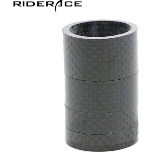 5Pcs Carbon 28.6MM Bicycle Headset Spacers Fork Stem Fiber Washers Hollow Ultra Light Parts Cycling Washer MTB Bike Headset
