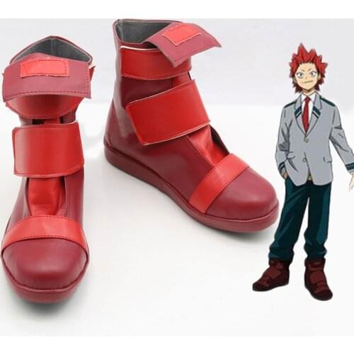 Anime Boku no Hero Academia Boots Kirishima Eijirou Cosplay My Hero Academia Shoes Custom Made