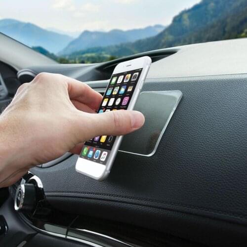 Super Sticky Gel Pads Fixate Gel Gripping Pad Non-slip Recycled Reusable Universal Gel Magic Sticky Anti-Slip Pads Almighty Stic