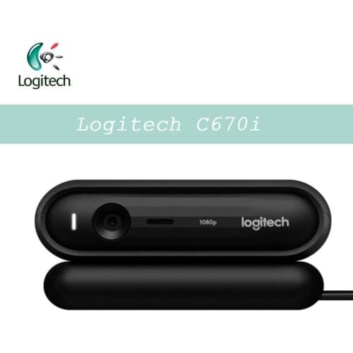 Logitech C670i CMOS HD Video Calling WebCam with USB2.0 Resolution 1024*768 Support Official Test for PC / Laptop Retail Package