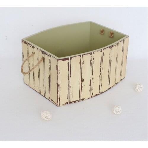 Vintage Newborn Wood Bowl Box Photography Prop Natural Wooden Baby Basket Photo Props