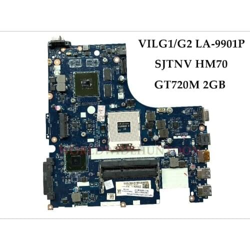 High Quality Laptop Motherboard For Lenovo G500S DUMBO2 REV2.1 MAIN BOARD VILG1/G2 LA-9901P FRU:90003076 DDR3 GT720M 2GB Tested