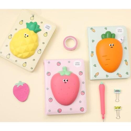 127x75mm Creative Pressure Release 3D Portable Notebook Student Office Stationery School Supplies Children Gifts-40