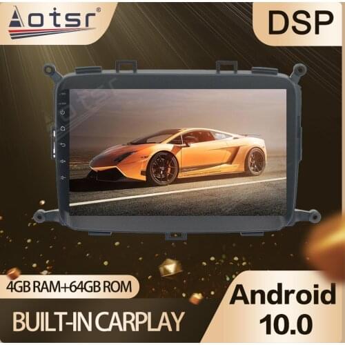 Android 10.0 64G PX6 Car Radio Headunit Multimedia Player For KIA Carens 2013-2018 Car GPS Navigatioion Stereo Audio Auto Video