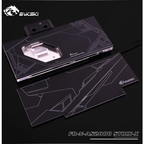 Bykski FR-N-AS2080STRIX-X GPU Water Cooling Block for ASUS ROG STRIX RTX2080 O8G GAMING