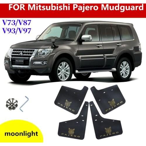 FOR Mitsubishi Pajero V73 V87 V93 V97 Mudguard Car Modification Parts Pajero Body Protection Products