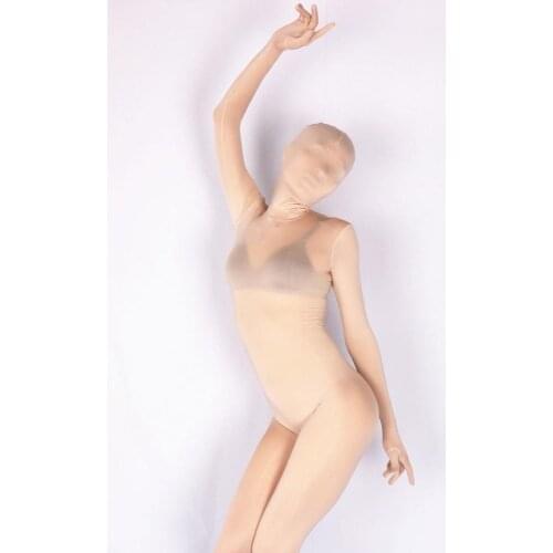 Toes Separate Full Coat One Piece Tights Outside Seamless Modal Body Sculpting Stage Clothing Cosplay Zentai Costume Bodsuit XL