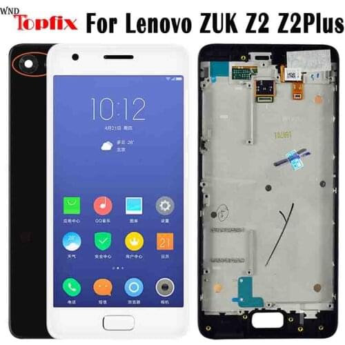 For Lenovo ZUK Z2 Plus Display Touch Screen Digitizer Z2 Plus LCD For 5.0" Lenovo ZUK Z2 LCD With Frame Replacement Free Shippin