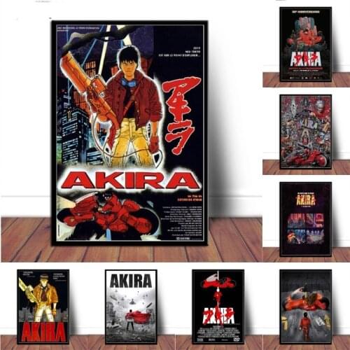 Home Decoration Canvas Painting Akira Painting Pictures Wall Artwork Prints Japan Anime No Framework Poster for Living Room