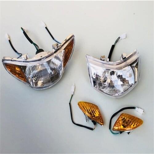 Motorcycle Scooter Turn signal Headlight Assembly For Yamaha JOG100 JOG 100 ZY100 LYM100 100CC