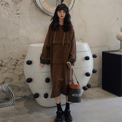 LOKEDIKE Warm Women's Dresses