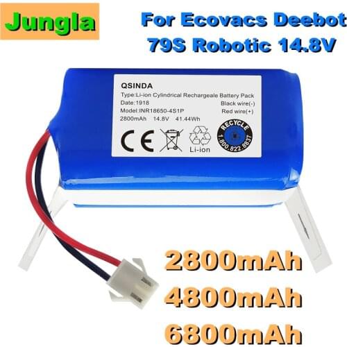 New 14.8V 3500mAh robot Vacuum Cleaner Battery Pack replacement for chuwi ilife v7 V7S Pro Robotic Sweeper