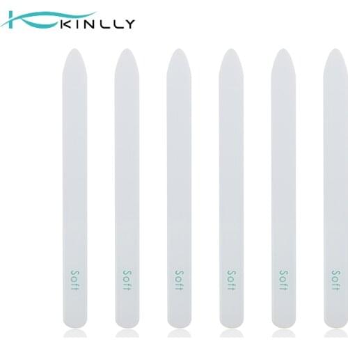 6pcs Nail File Professional Crystal Glass Manicure Files Fingernail Pedicure Files