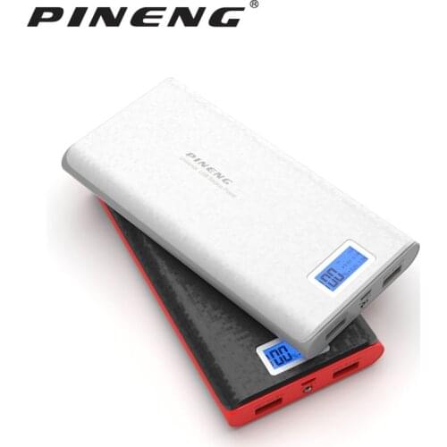 PINENG PN-920 20000mAh Power Bank Mobile Phone Battery Charger with Dual USB LCD Forphone power bank