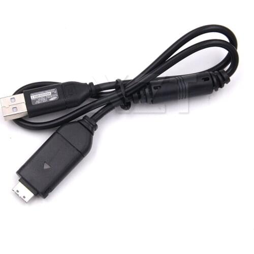 PZ HOT SALE 2 In 1 USB 2.0 Data Charger Adapter Connector Lead Cable Sync Cord Line For Samsung Camera ST61 ST65 ST70 PL120