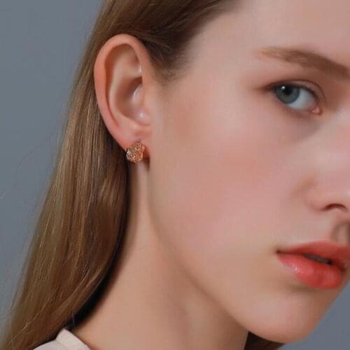 Irregular Geometric Bumpy Ball Studs Earrings Gold Silver Color Alloy Simple Fold Earrings for Women Ear Studs Jewelry Gift