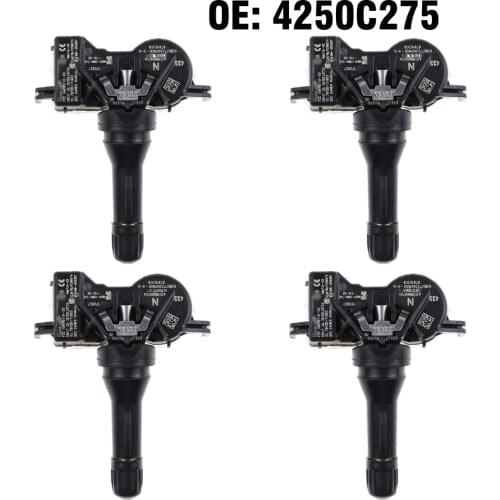 4PCS Tire Pressure Monitoring System For Mitsubishi Pajero Sport Attrage Mirage 433MHz TPMS Sensor 4250C275 4250F187 S180150004