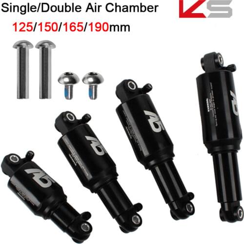 TAIWAN KS A5 RE RR1 Air Rear Shock Single Double Air MTB Shock Absorber 125/150/165/190mm Travel Cycling Equipment