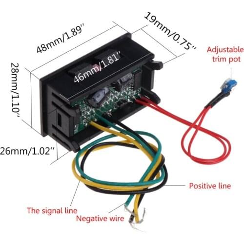 12V Universal Motorcycle Car Oil scale meter LED Oil Fuel level Gauge Indicator