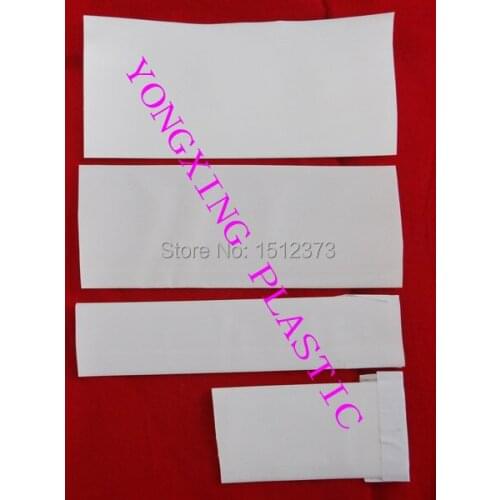 1piece(1M)/lot pvc heat shrink tubing ratio 2:1 sleeving wire cable water-proof 60mm white color