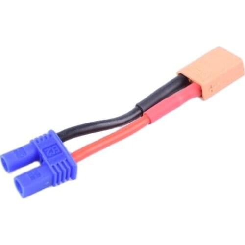 2 pcs XT30 Series Battery Adapter Changing Cable 40mm