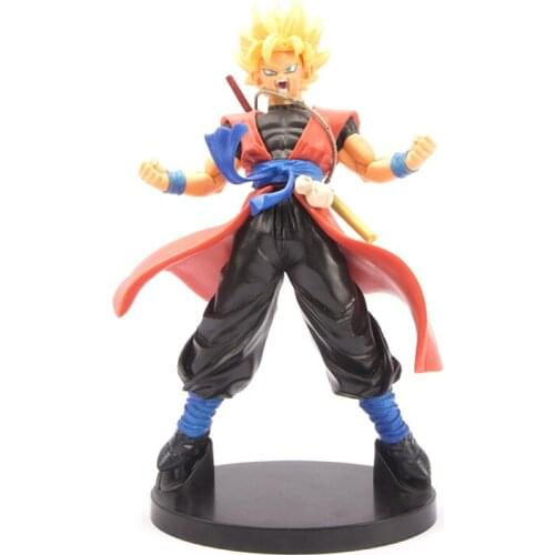 23CM Anime Character Burdock Figure Gokus Father Budo Conference 5 Goku Figuine Decoration Gift Anime Toy Toys