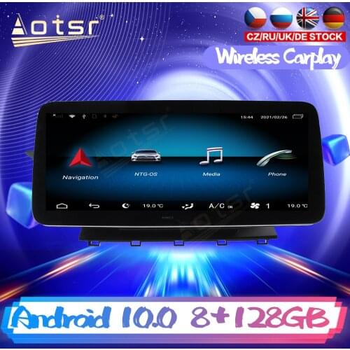 Android 12.3 DSP For Benz GLK X204 2008 2012 Car DVD GPS Navigation Auto Radio Stereo Video Multimedia Player Carplay HeadUnit