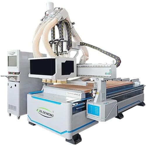 Automatic Carving Machine 3d 4 Heads Wood Cutting Engraving Cnc Router 1325 Woodworking Machine on hot sale