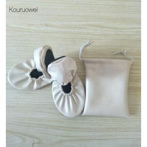 Free Shipping! 2018 Cheap Women and Girl Fold Up Ballerina Flats Foldable Ballet Shoes Wholesale