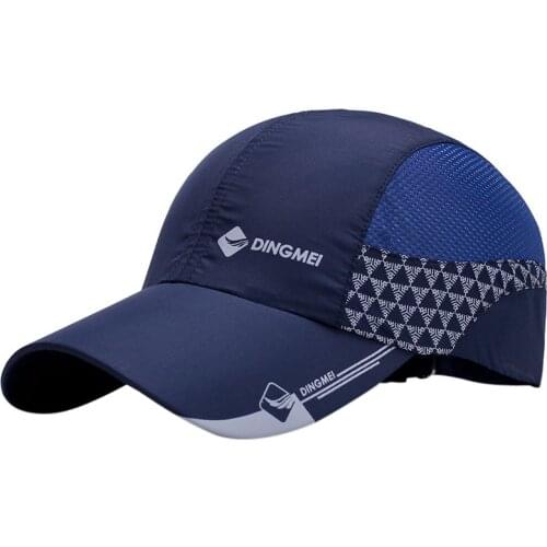 Baseball Cap Men Women Summer Thin Mesh Quick Dry Breathable Sun Hat Golf Tennis Cap Outdoor Running Hiking Camping Cap