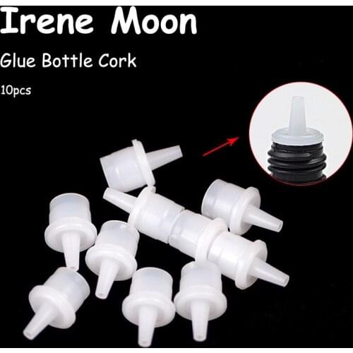 Eyelash Glue Bottle Cork Individual False Eyelashes Extension Glue Empty Bottle Plug Replacable Disposable Extension Supplies