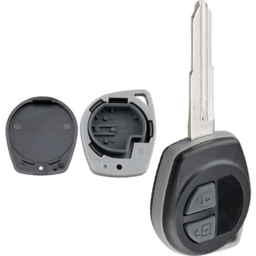 2 Buttons Car Key Fob Case Shell Replacement Remote Cover Fit for For-SUZUKI Vitara Swift Ignis SX4 Liana AP