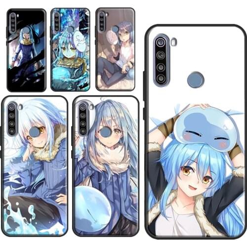 Anime Rimuru Tempest Phone Case for Xiaomi Redmi Note 10 Pro 9 8 Redmi 9 9T 9C 9A 8A 7A K40 Note 9S 8T Cover