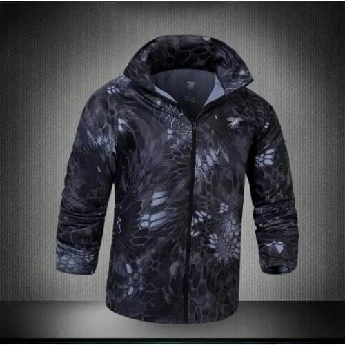 Summer ACU multicam Black military Camouflage Coat Spring jacket