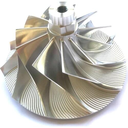 GT3788LVA 753610-0004 60.98/88.25mm 11+0 blades Turbocharger Aluminum 2618/Milling/Turbo Billet compressor wheel for Duramax LBZ