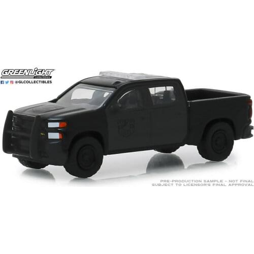 GreenLight 1:64 2019 Chevrolet Silverado alloy toy car toys for children diecast model car Birthday gift