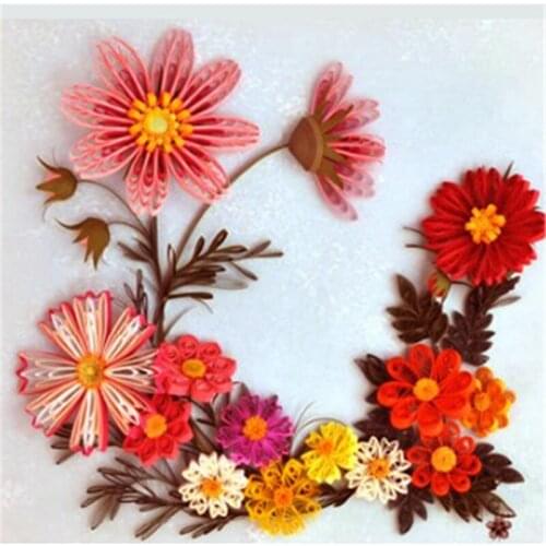 DIY Paper Quilling Tool Fun Creative Winding Disc Paper Tool Winder Paper DIY Handmade Material Craft Tool Pink